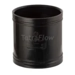 Tetraflow 40mm Straight Coupling Black