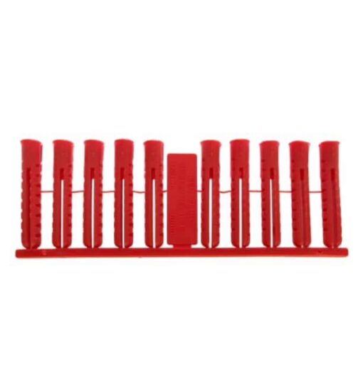 Red Plastic Plugs (Pack of 100)