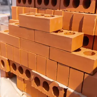 Wienerberger Class B Red 65mm Perforated Wirecut Engineering Brick - Pack of 400