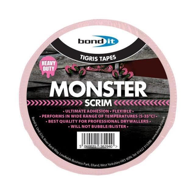 Scrim Monster Tape Pink