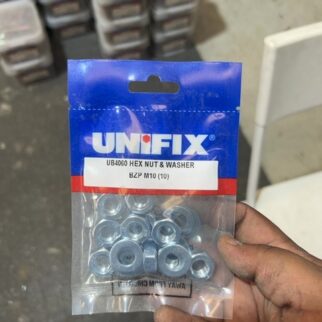 Hex nut & Washer BZP M10 (10)