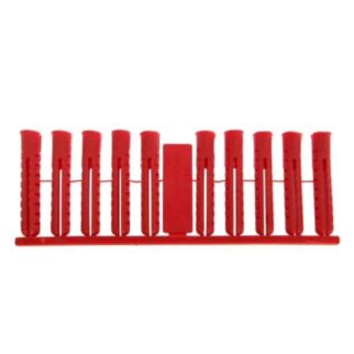 Red Plastic Plugs